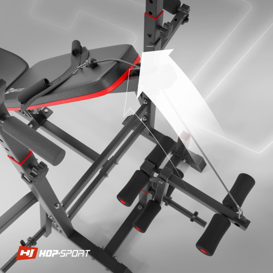 Скамья тренировочная с партой Скотта HS-1075 Pro