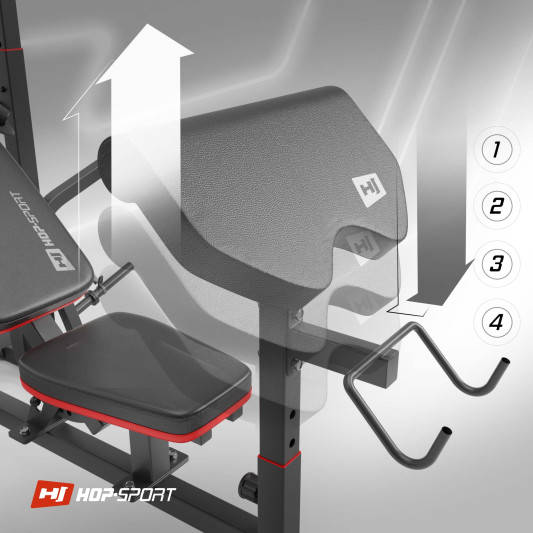 Скамья тренировочная с партой Скотта HS-1075 Pro
