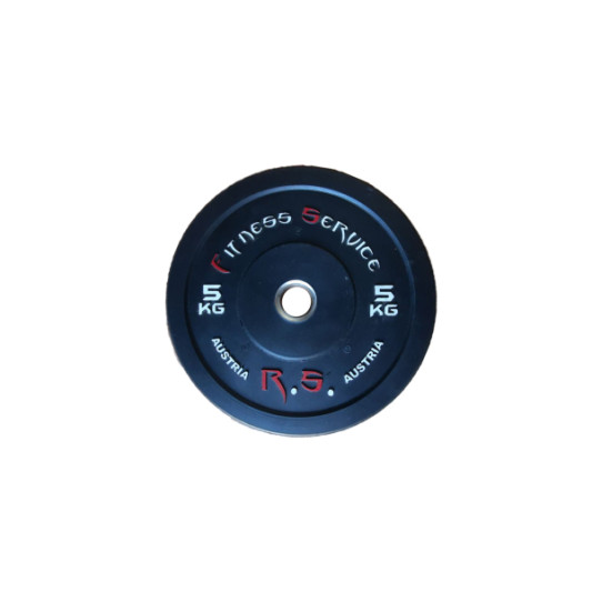Бамперный диск для кроссфита Fitness Service RCP23-5 5 кг
