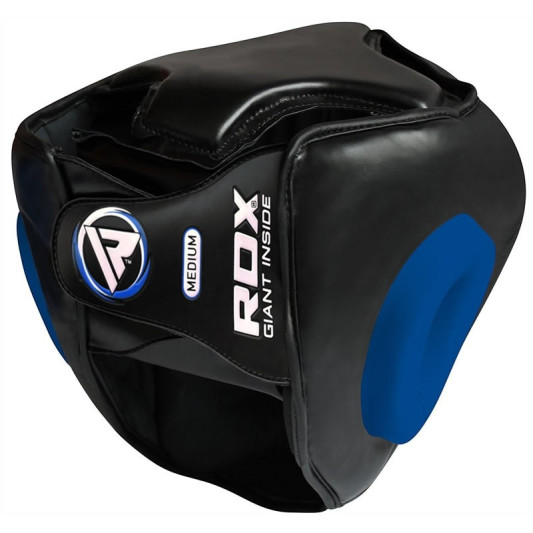Боксерський шолом тренувальний RDX Guard Blue M
