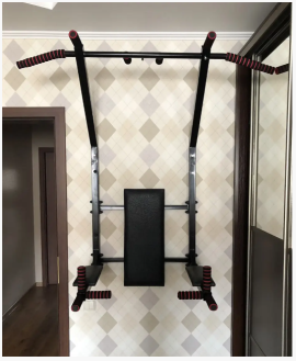 Комплекс турник-брусья-пресс-упоры для отжиманий + 6 хватов. Minotaur Professional