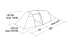 Намет чотиримісний Easy Camp Magnetar 400 Rustic Green