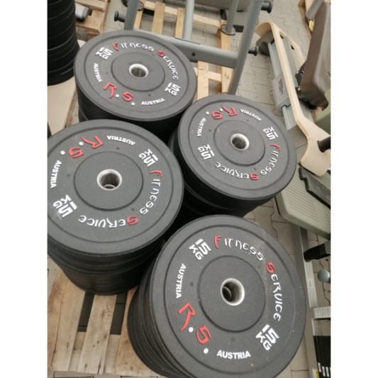 Бамперный диск для кроссфита Fitness Service RCP23-10 10 кг