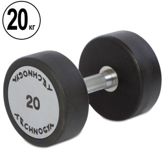 Гантель цельная профессиональная TECHNOGYM TG-1834-20 1х20 кг