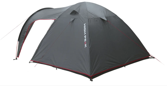 Намет High Peak Kira 5 Dark Grey/Red