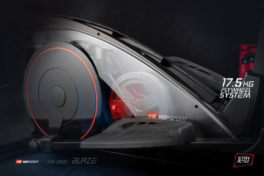 Орбитрек Hop-Sport HS-060C Blaze синий iConsole+ мат (2020)
