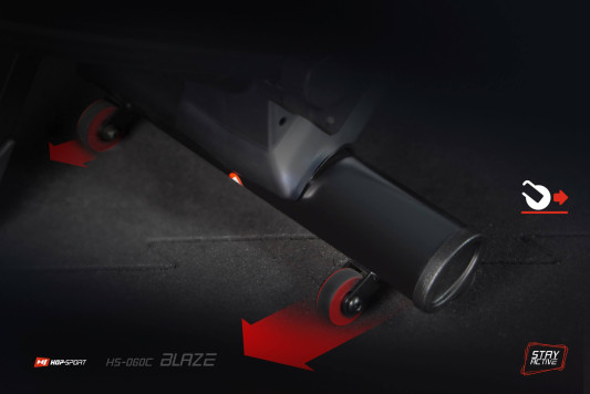 Орбитрек Hop-Sport HS-060C Blaze синий iConsole+ мат (2020)