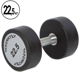 Гантель цельная профессиональная TECHNOGYM TG-1834-22_5 1х22.5 кг