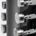Гантельний ряд Fit-On Chrome Stand S 1-10 кг (110 кг)