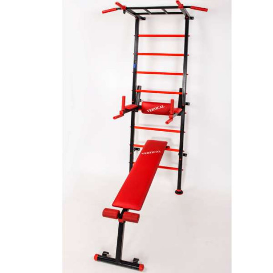 Шведская стенка RN-Sport RED + навесной набор