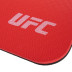 Коврик для фитнеса и йоги UFC 145x61x1.5 см красный-черный