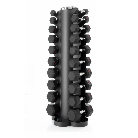 Гантельний ряд Fit-On Hex Stand S 1-10 кг (110кг)