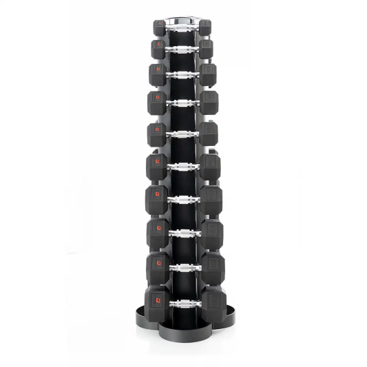 Гантельний ряд Fit-On Hex Stand S 1-10 кг (110кг)
