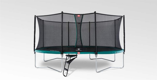 Батут BERG Ultim Favorit Regular 280 Green Safety Net Comfort