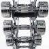 Гантельний ряд Fit-On Chrome Stand X 1-10 кг (110кг)