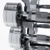 Гантельний ряд Fit-On Chrome Stand X 1-10 кг (110кг)