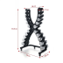 Гантельний ряд Fit-On Chrome Stand X 1-10 кг (110кг)