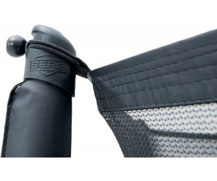 Батут BERG Ultim Favorit Regular 9 Ft 280 Grey + Safety Net Comfort