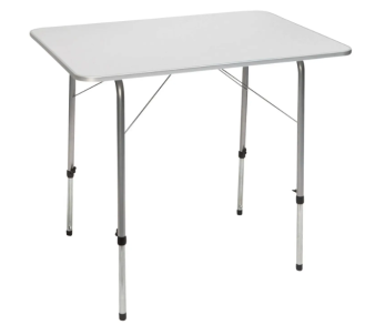 Стіл Bo-Camp Adjustable Height 80x60 cm Grey