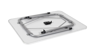 Стіл Bo-Camp Adjustable Height 80x60 cm Grey