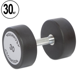 Гантель цельная профессиональная TECHNOGYM TG-1834-30 1х30 кг