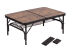 Стол Bo-Camp Decatur 90x60 см Black/Wood look
