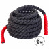 Канат для тренировок Combat Battle Rope FI-5311-6 6 м черный