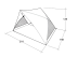 Намет пляжний Outwell Beach Shelter Formby Blue