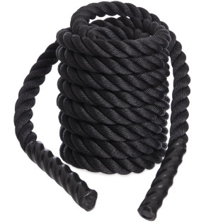 Кросфіт канат Combat Battle Rope FI-5311-9 9 м чорний