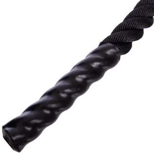 Кросфіт канат Combat Battle Rope FI-5311-9 9 м чорний