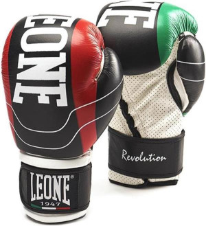 Боксерські рукавиці Leone Revolution Black 14 ун