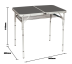 Стол Bo-Camp Case Model 90x60 см Grey