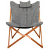 Кресло раскладное Bo-Camp Bloomsbury L Grey
