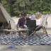 Кресло раскладное Bo-Camp Bloomsbury L Grey