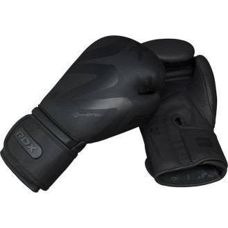 Боксерские перчатки RDX F15 Matte Black 16 ун