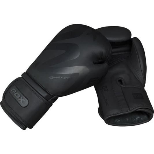 Боксерські рукавиці RDX F15 Matte Black 16 ун