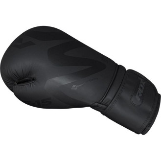 Боксерские перчатки RDX F15 Matte Black 16 ун