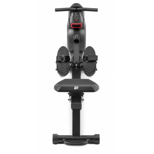 Гребной тренажер воздушный Hop-Sport HS-065AR Talon серый