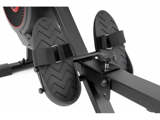 Гребной тренажер воздушный Hop-Sport HS-065AR Talon серый