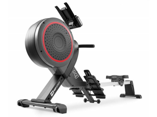 Гребной тренажер аэромагнитный Hop-Sport HS-100AR Roam серый + мат