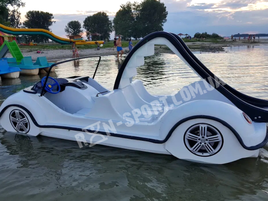 Водный велосипед катамаран GARBUS с горкой