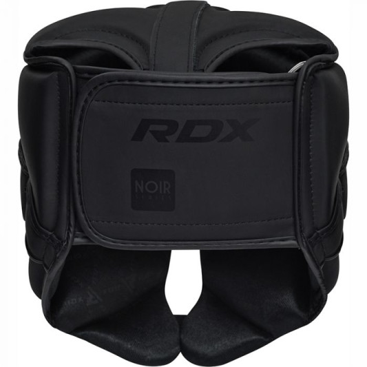 Боксерський шолом RDX T15 Matte Black M