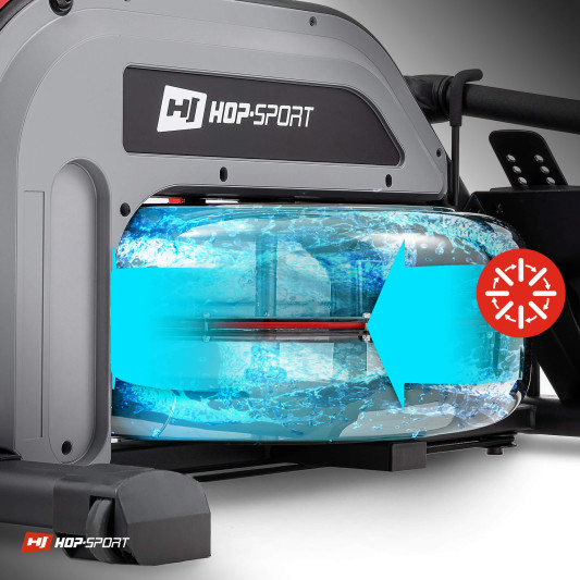 Гребной акватренажер Hop-Sport HS-150WR Titan