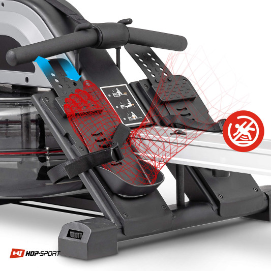 Гребной акватренажер Hop-Sport HS-150WR Titan