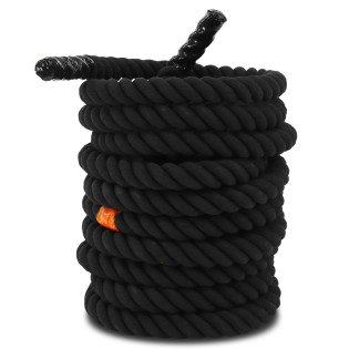 Канат для кросфіту Combat Battle Rope SP-Planeta UR R-6228-12 12 м чорний