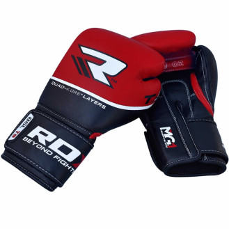 Боксерські рукавиці RDX Quad Kore Red 12 ун