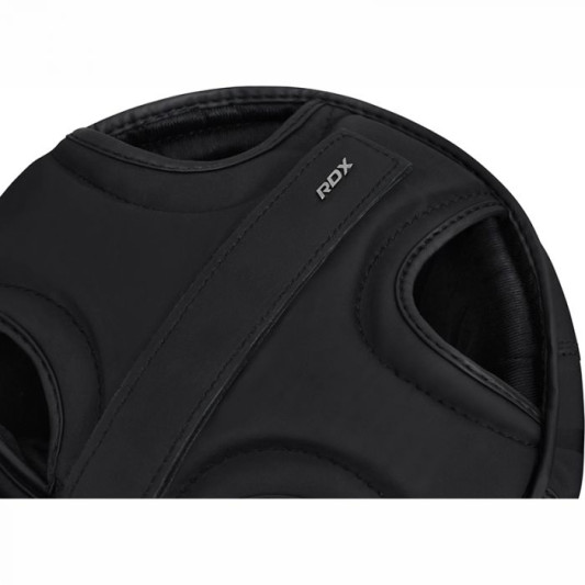 Боксерський шолом RDX T15 Matte Black XL
