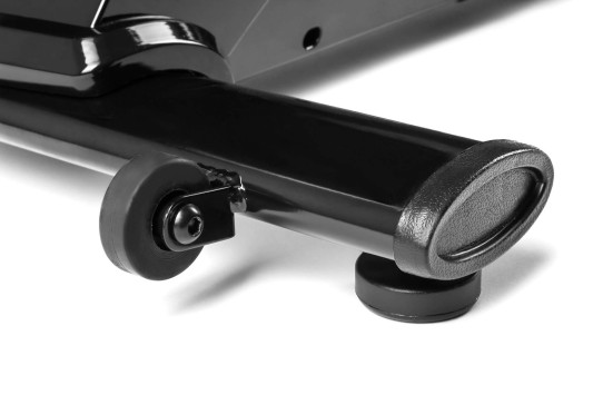 Горизонтальний велотренажер електромагнітний HS-070L Helix iConsole+ синій