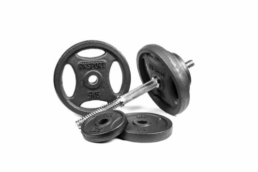 Гантеля розбірна RN-Sport 18.5 кг металева