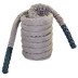 Канат для кроссфита в защитном рукаве Combat Battle Rope Zelart FI-5719-9 9 м черный